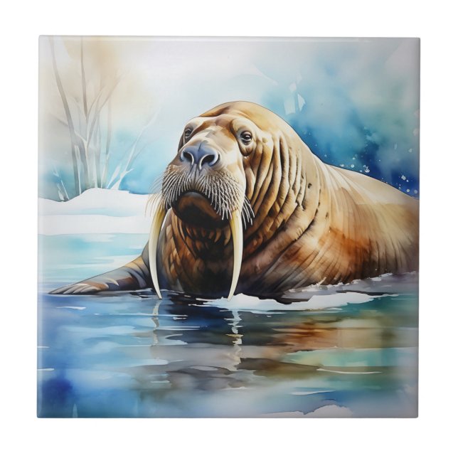 Icy Water Walrus Serene (Frente)