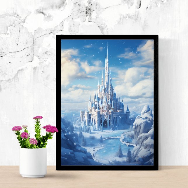 Icy Wonder: Grand Ice Castle poster (Criador carregado)