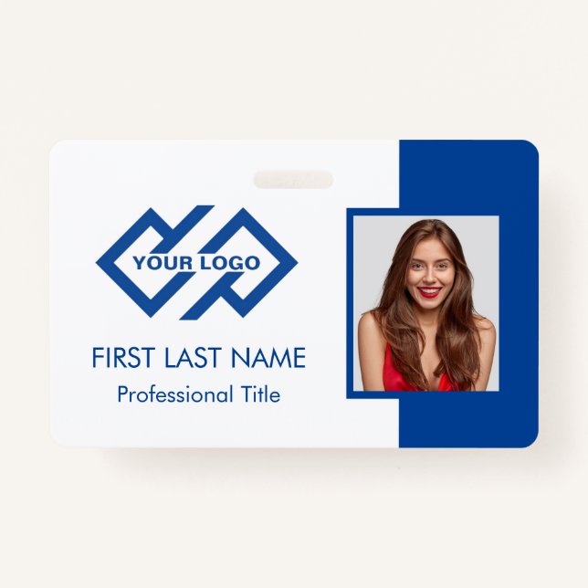 ID do Funcionarios do Funcionário | Crachá para id (Frente)