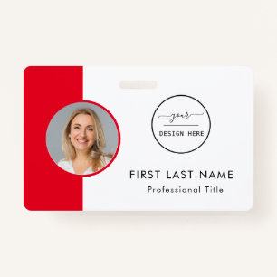 ID do Funcionarios do Funcionário   Crachá para id