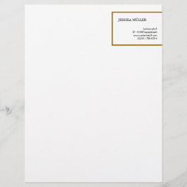 ID Dourado Letterhead