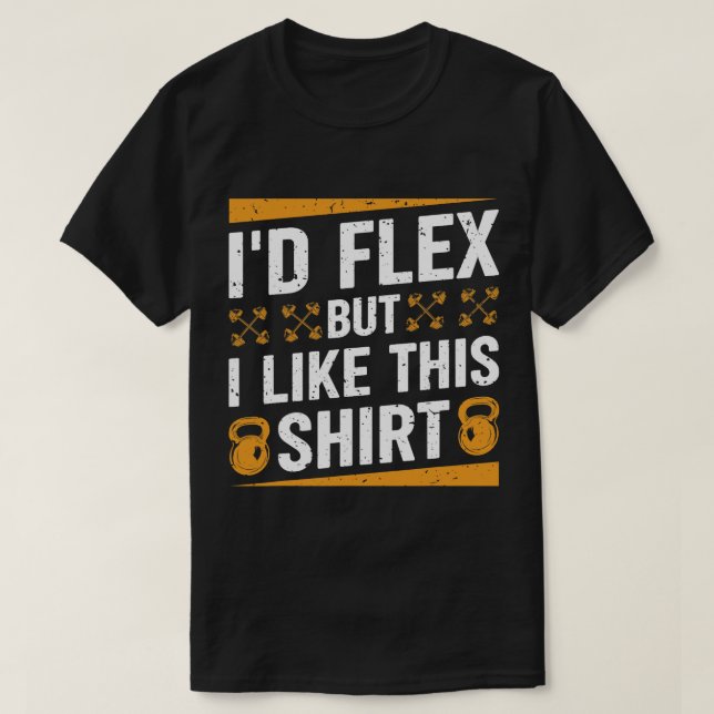 Id Flex Mas Eu Gosto Desta Malhação De Camisa Os H (Frente do Design)
