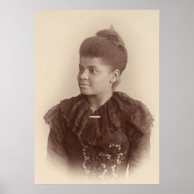 Ida B Wells - Poster de Foto do Século 19 (Frente)