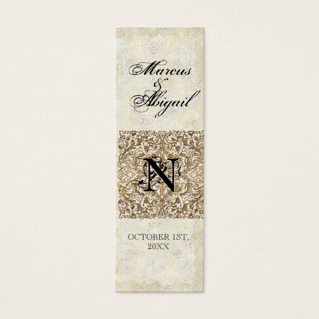 Idade do ouro da Elegância, Etiqueta de Oferta de  (Frente)