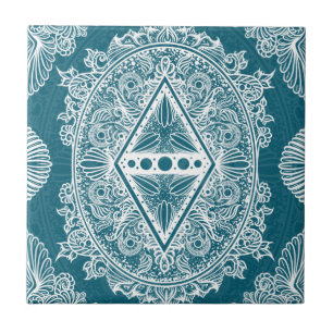 Idade do verde azul do despertar, bohemian, newage