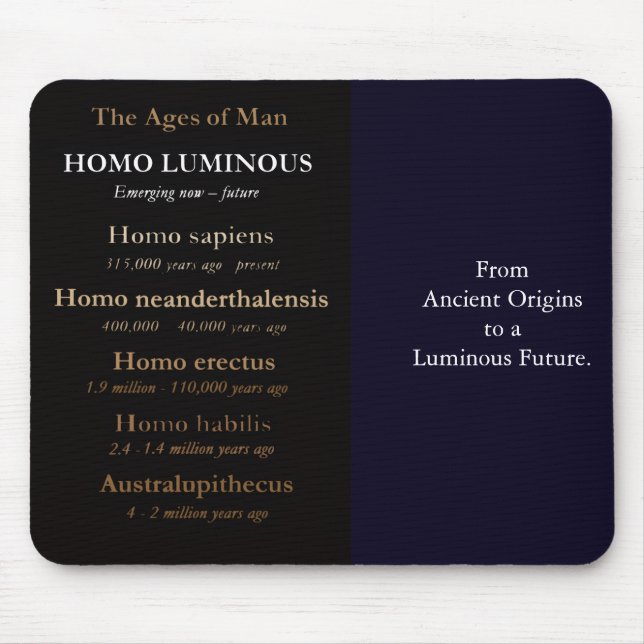 Idades do Homem Mousepad (Frente)