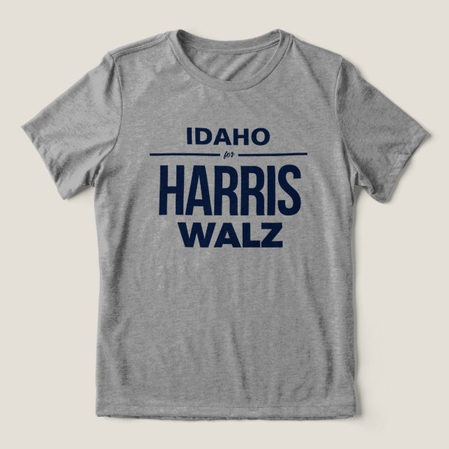 Idaho para Harris Walz (Design frontal)