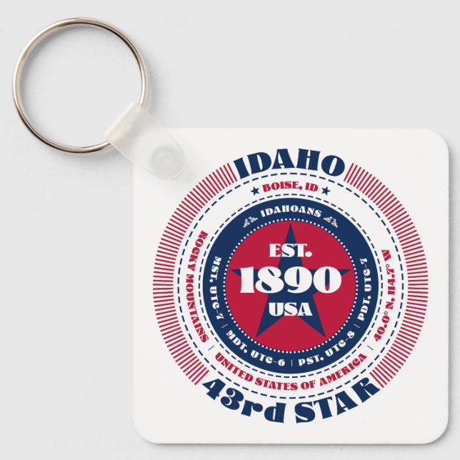 Idaho State Chaveiro (Frente)