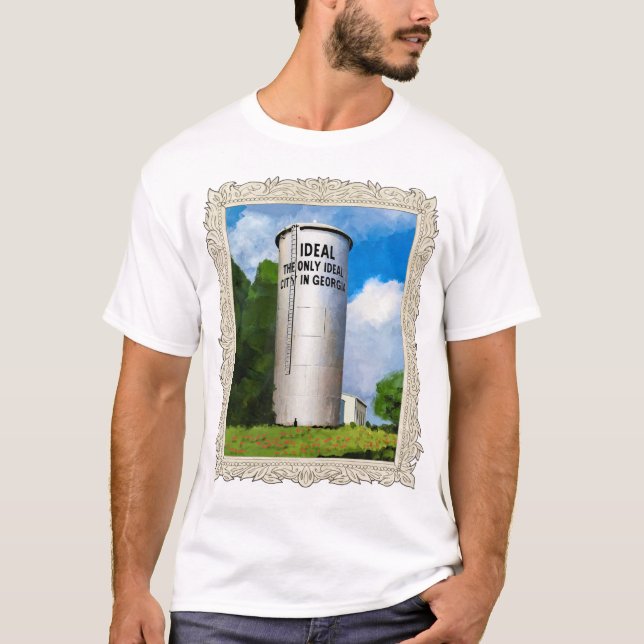 Ideal Georgia - Camisa T do Condado de Macon (Frente)