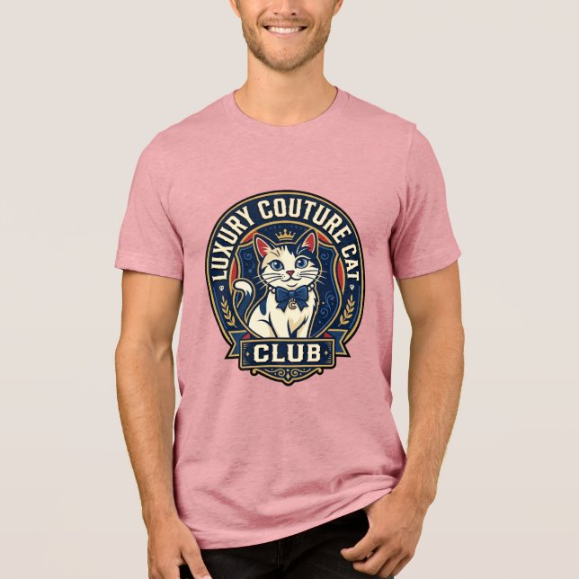 Ideia de Presente de Mãe de Gato de Luxo - Couture (Frente)
