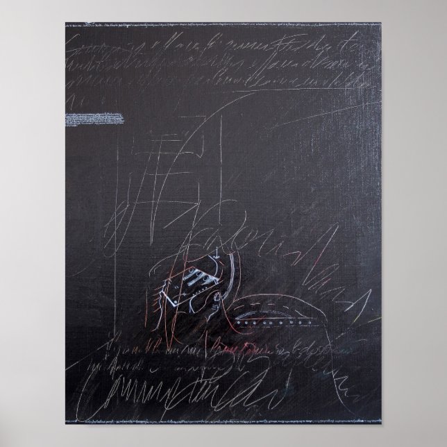 Ideias brancas e quadros negros 3 Poster (Frente)