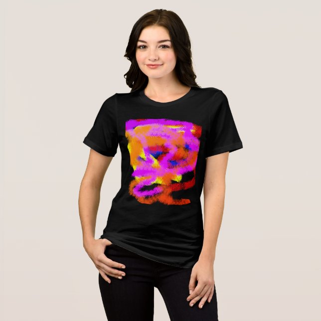 Ideias de cor tensão abstrato da mente (Frente Completa)
