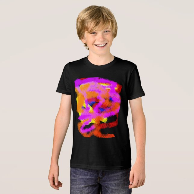 Ideias de cor tensão abstrato da mente (Frente Completa)