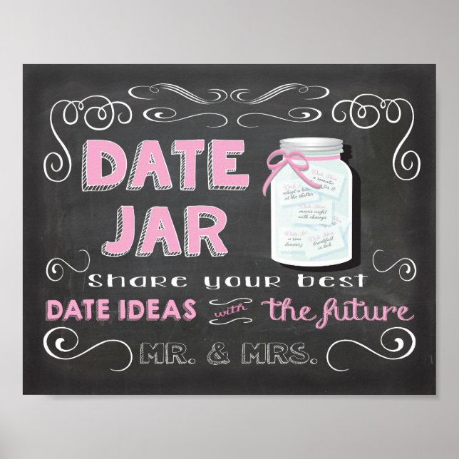 Ideias de data jar Poster (Frente)