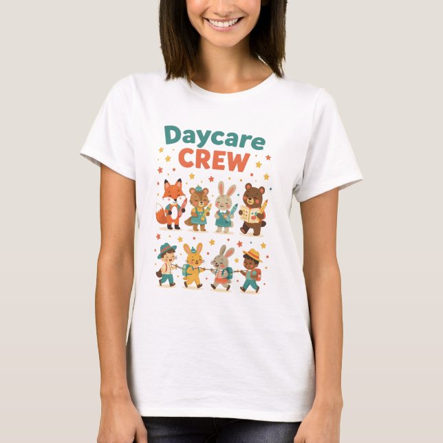 Ideias de design de camiseta para creche - Citação (Frente)