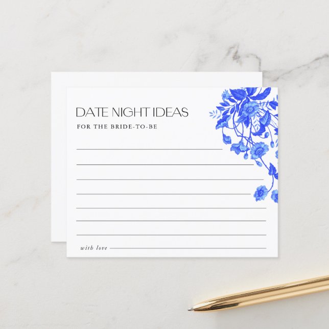 Ideias de Noite de Encontro de Chuva de Noiva Flor (Frente/Verso In Situ)