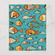 Ideias de presentes de padrão de peixe