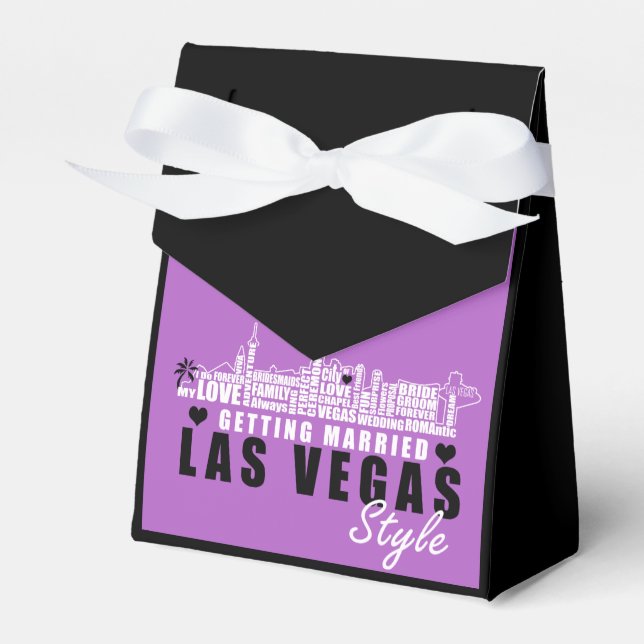 Ideias de presentes de Vegas - Caixas de Favor (Frente)