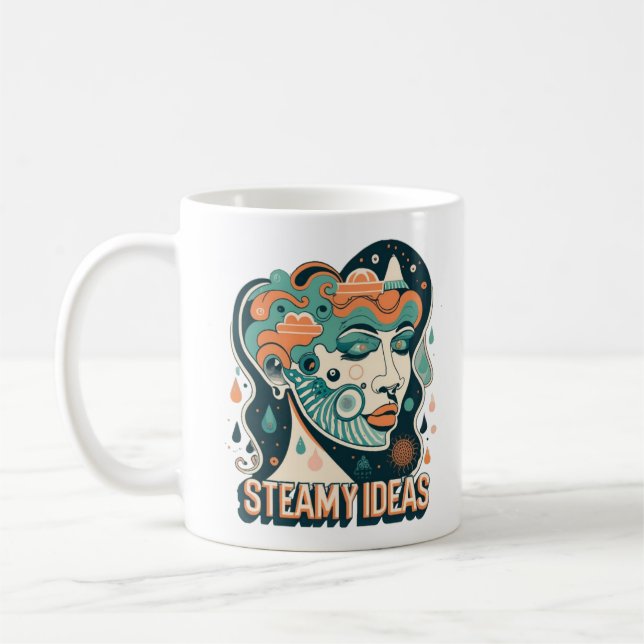 Ideias embebidas em café Cama e xícara (Esquerda)