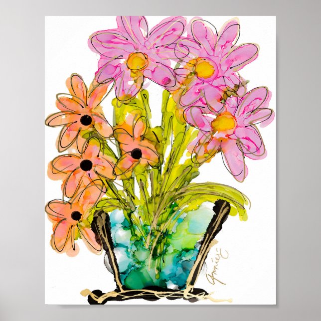 "Ideias Visíveis" Impressão de Pintura de Soul Lov (Frente)