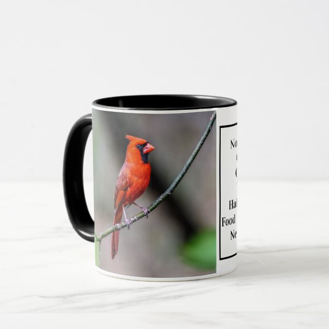 Identificação cardinal do norte da caneca de café (Frente Esquerda)