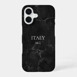 Identity Tech Black Marble Phone Case Custom