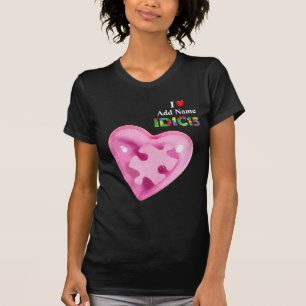 IDIC15 Mulheres Escuras Camisa Cor-de-Rosa Persona