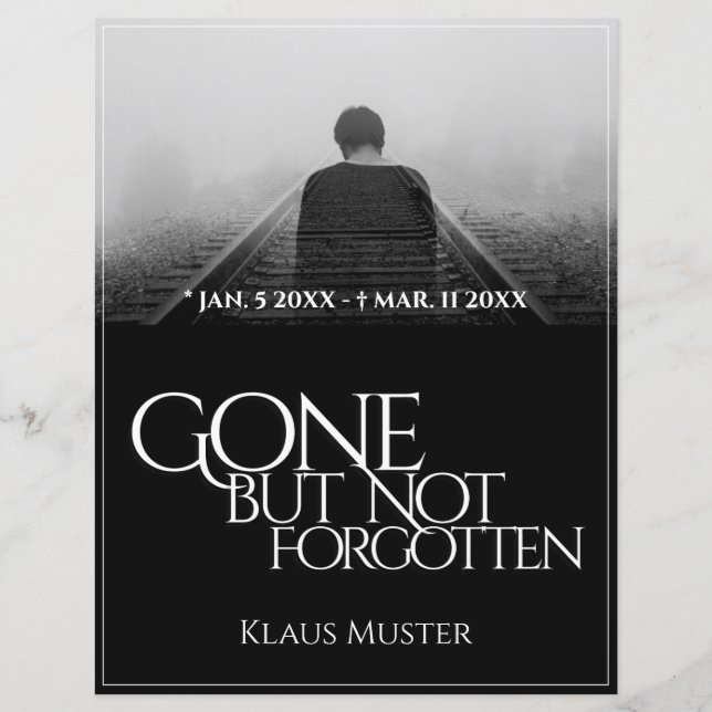 Ido mas não esquecido - Escuro (Frente)