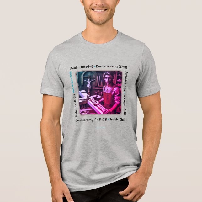 Idolatry 002b Camisa-Tríplice (Frente)