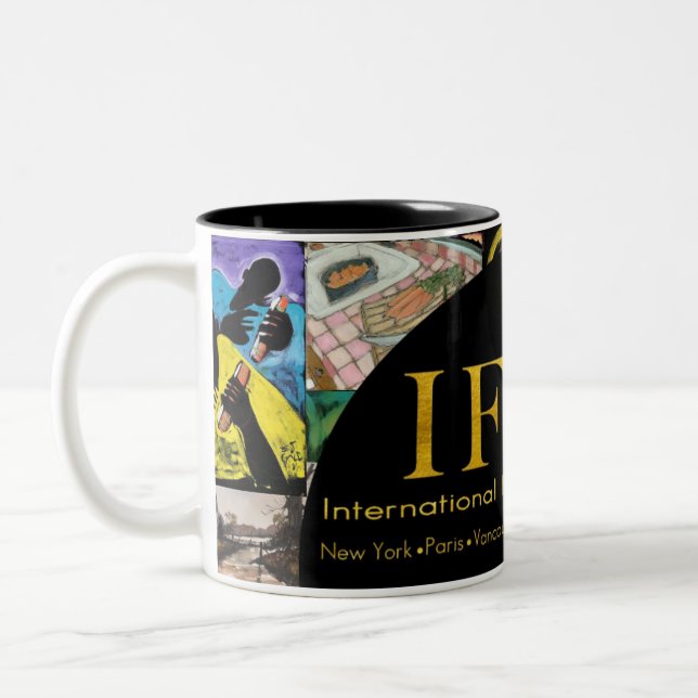 IFAC — Caneca de café de duas tonalidades (Esquerda)
