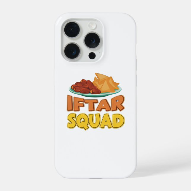 Iftar Squad Ramadan Food Illustration (Verso)
