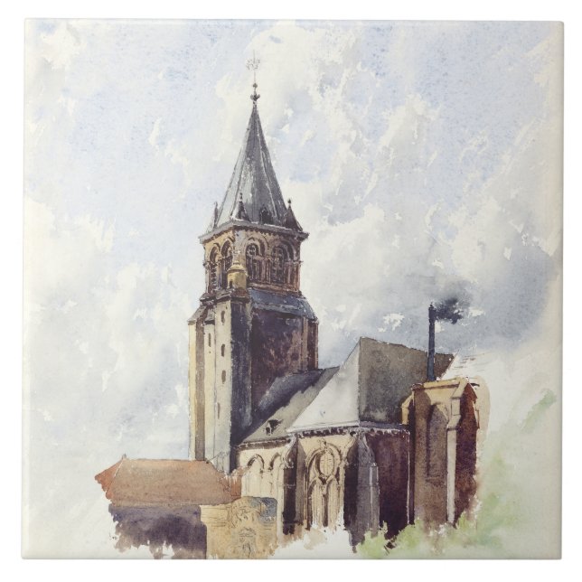 Igreja de Saint Germain des Pres Paris (Frente)