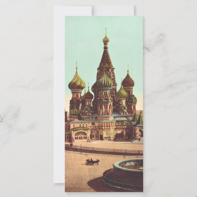 Igreja de São Basílio, Praça Vermelha Moscou (Frente)