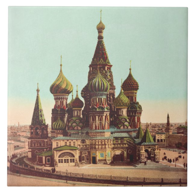 Igreja de São Basílio, Praça Vermelha Moscou (Frente)