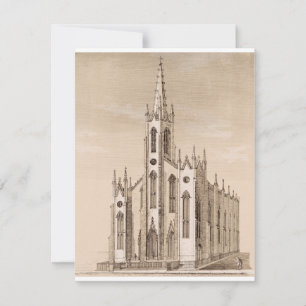 Igreja de São Nicolau Antiga Nova York Desenho