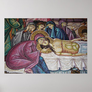 Igreja do poster do Sepulchre santamente