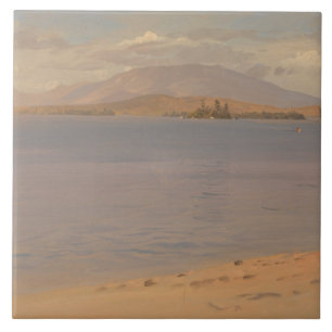 Igreja Frederic Edwin - Monte Katahdin do lago