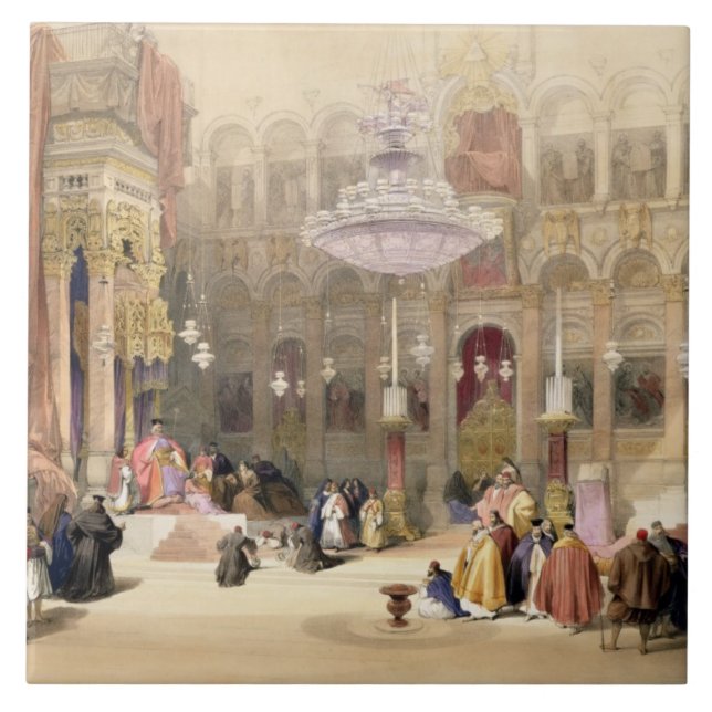 Igreja grega do Sepulchre santamente, Jerusalem, (Frente)