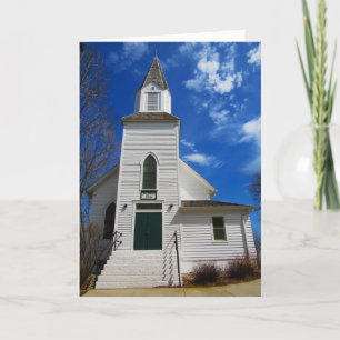 "Igreja Histórica de Ness" Cartão de Páscoa