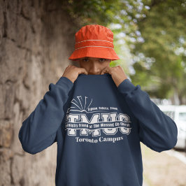 Igreja Maluca - Suéter Masculino Azul-Marinho Esti