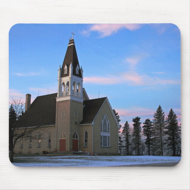 Igreja Mousepad do país (Frente)
