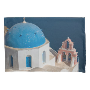 Igreja na Ilha de Santorini, Grécia