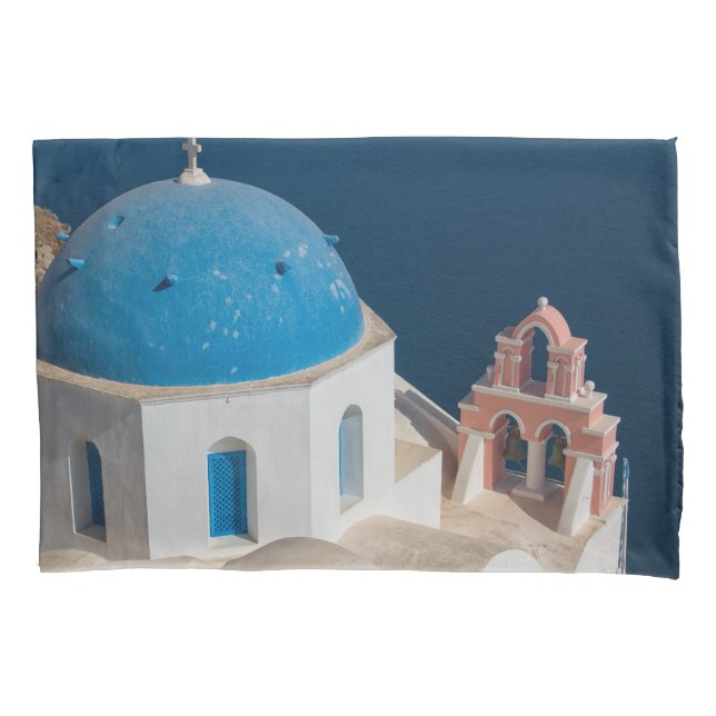 Igreja na Ilha de Santorini, Grécia (Frente)