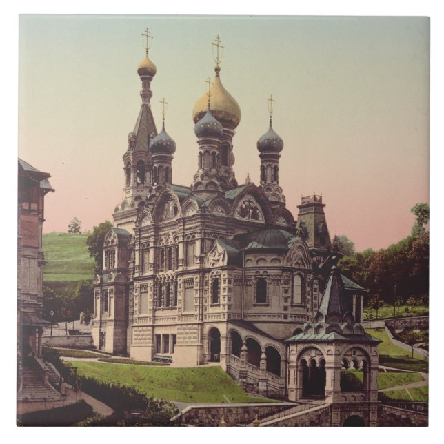 Igreja Ortodoxa Russa em Moscou (Frente)