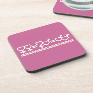 Igualdade de casamento / Uma porta copos personali