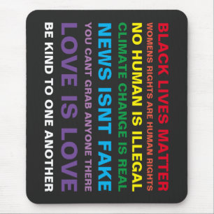 igualdade de vidas pretas importam o mouse pad