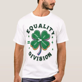 Igualdade > Divisão Rua Camisa do Dia de Patrick