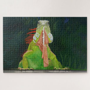 Iguana Dude 20 x 30 Quebra-cabeça de serra