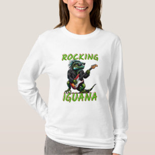 Iguana Gift Camisa de répteis Mulheres Book
