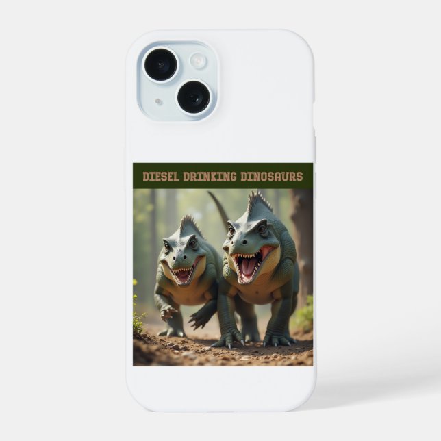 Iguanodons brincando (Verso)